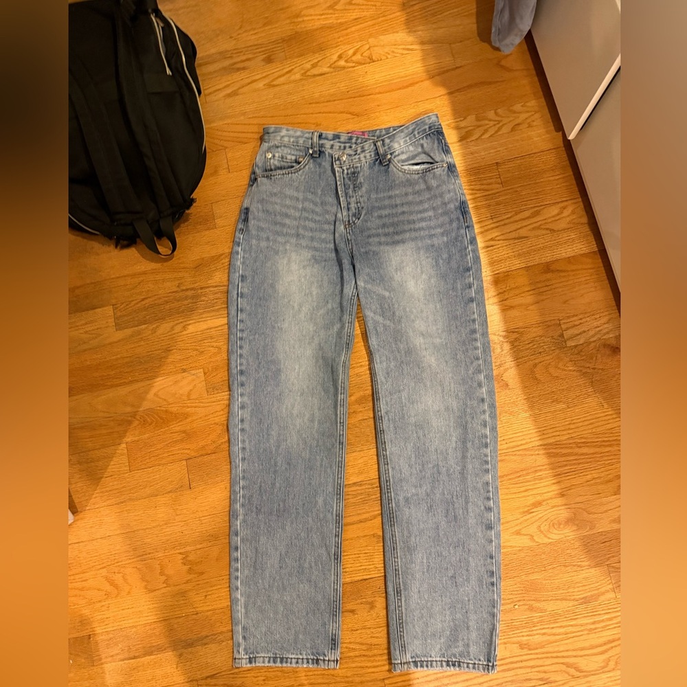 Edikted Light Blue Women Jeans